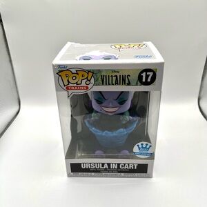 Disney Villians Ursula In Cart Funko Pop #17.